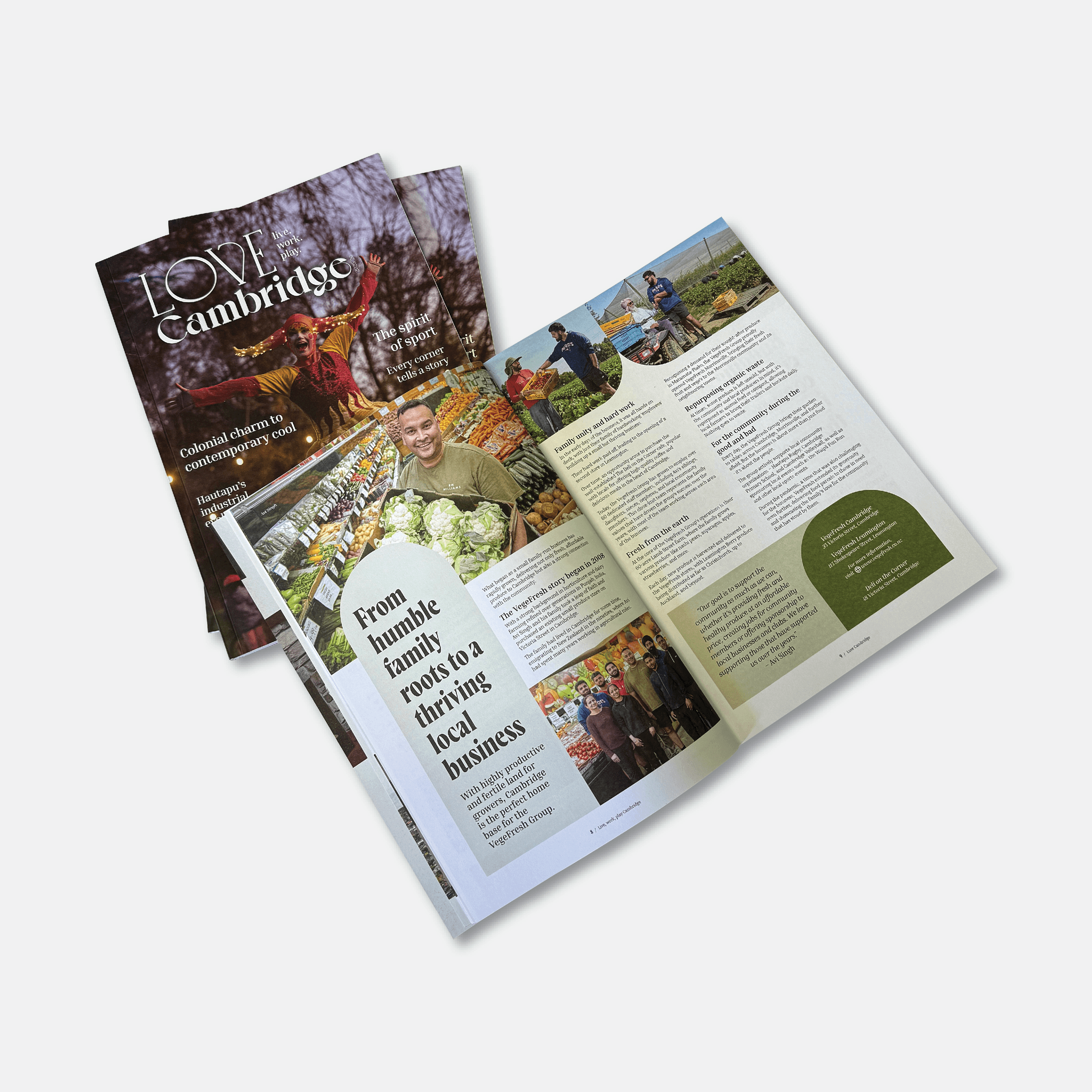 download the Love Cambridge magazine