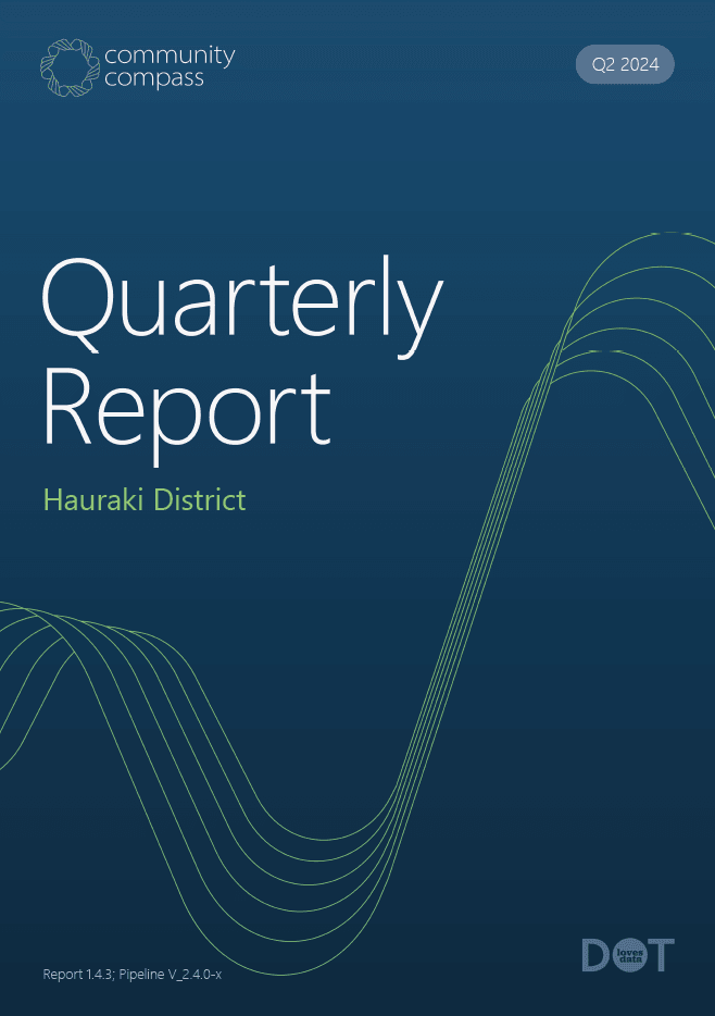 Read the Community Compass Quarterly Report for Hauraki District