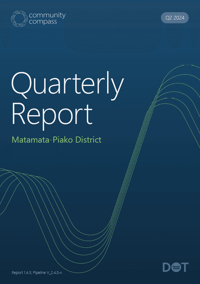 Read the Community Compass Quarterly Report for Matamata-Piako District