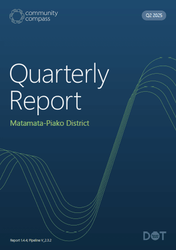 Read the Community Compass Quarterly Report for Matamata-Piako District