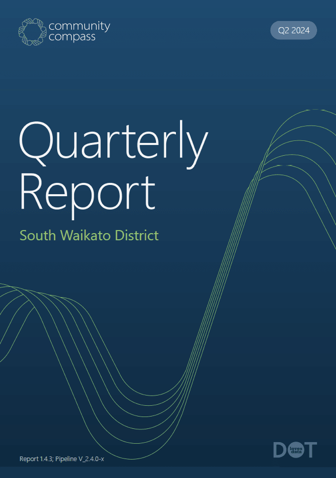 Read the Community Compass Quarterly Report for South Waikato District