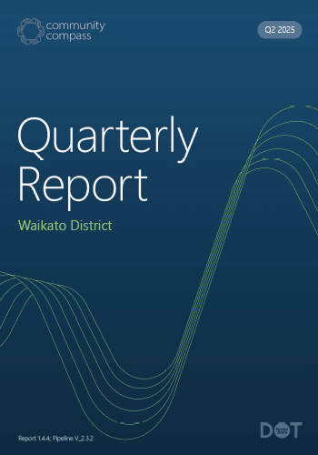 Read the Community Compass Quarterly Report for Waikato District