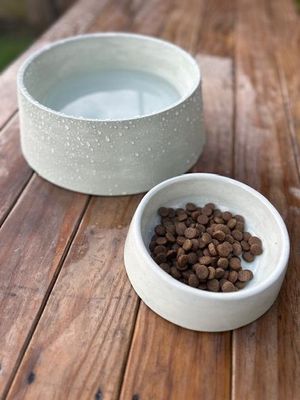 Large Concrete Bowl - Premium Cement Colour Range