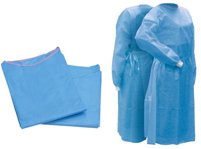 Medicom Safewear Disposable Isolation Gowns &ndash; Level 3 (Pack of 10)