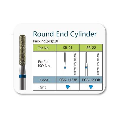 Diamond Burs &ndash; Round End Cylinder
