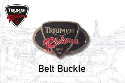Triumph Riders Belt Buckle