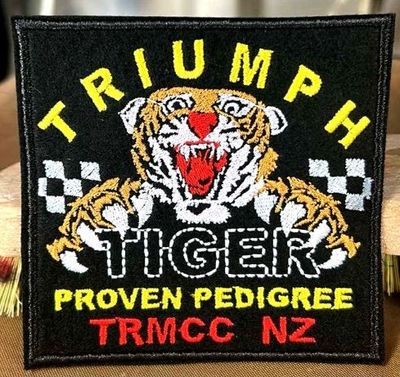 Triumph Tiger Patch
