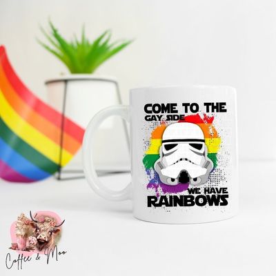 Come To The Gay Side Mug Or Tumbler