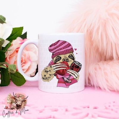 Wine Sloth Mug or Tumbler