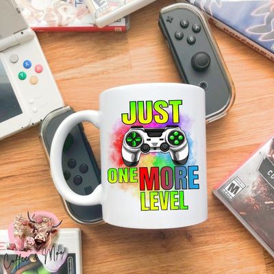 Just One More Level Gaming Mug Or Tumbler