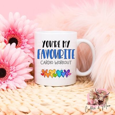 You&#039;re My Favourite Cardio Workout Mug Or Tumbler