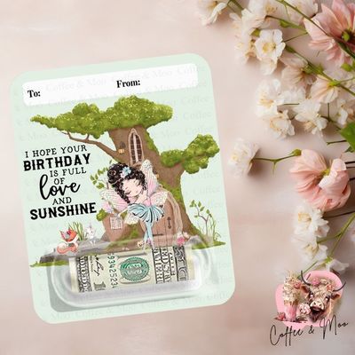 I Hope Your Birthday Is Full Of Love &amp; Sunshine Money Card