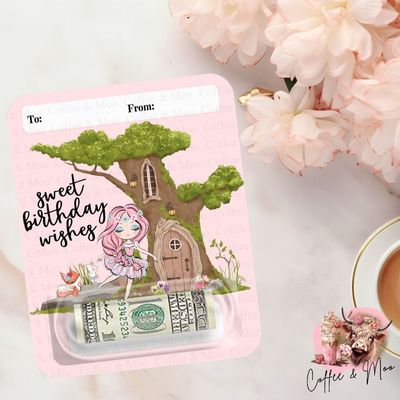 Sweet Birthday Wishes Money Card