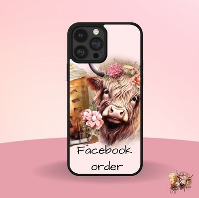 Facebook order phone case