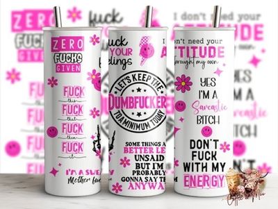 Let&#039;s Keep The Dumbfuckery To A Minimum Today Tumbler - Pink