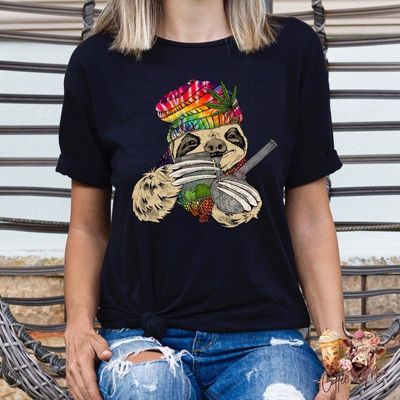 Weed Sloth T-Shirt