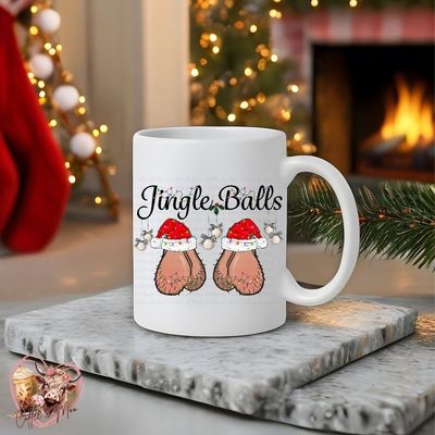 Jingle Balls mug Or Tumbler - 2 to choose from