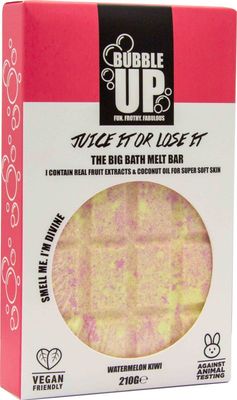 Bubble Up Bath Oil Melt Bar - Watermelon Kiwi