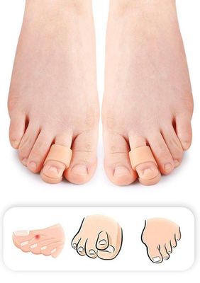 Hammer Toe Relief Sleeve – Soft Silicone Crest Pad, Podiatry Equipment ...