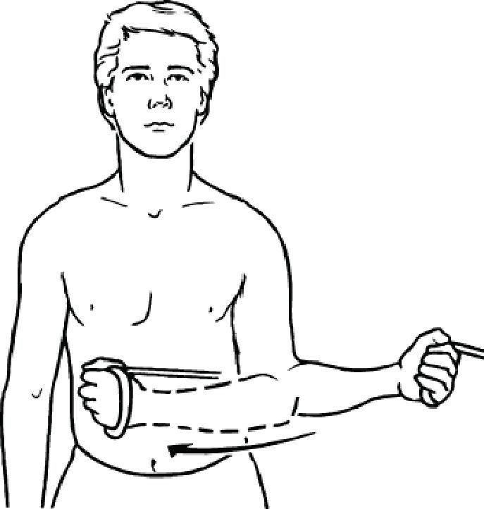 Rotator Cuff - Internal Rotation With Band