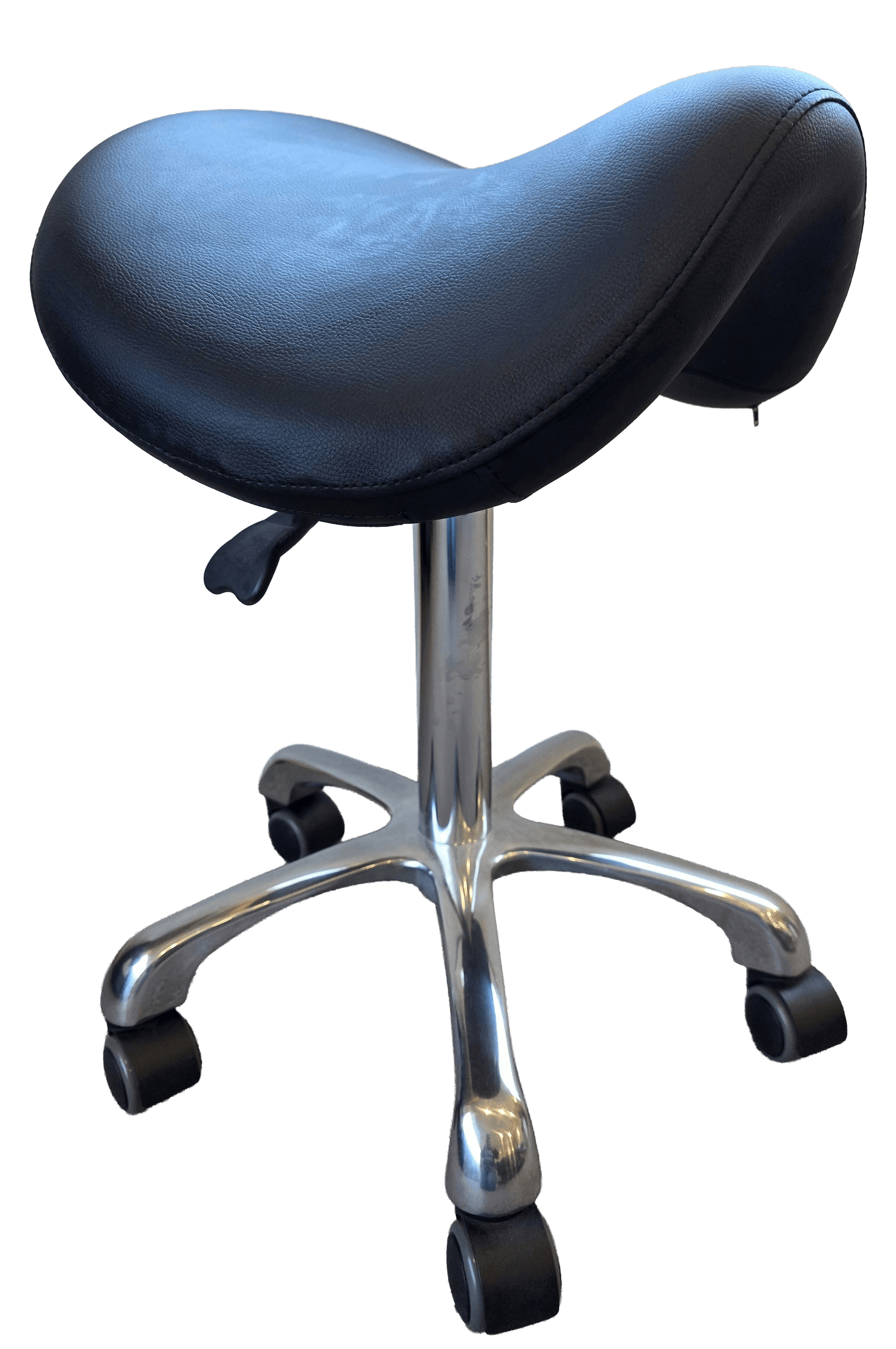 Adjustable Height Saddle Stool