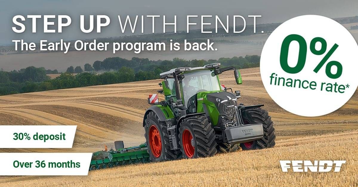 Now’s the time to move. 1.49% finance across the full Fendt wheeled tractor range.