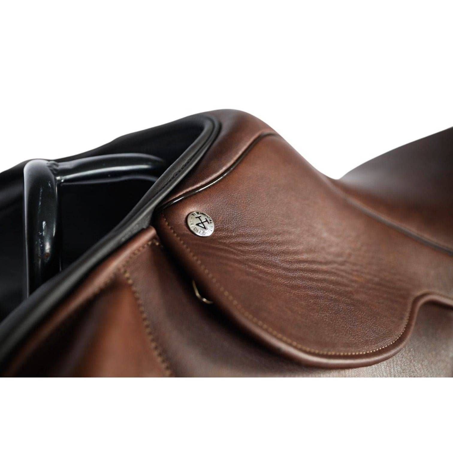 Inky Dinky Saddle on a small pony ready for a child's ride
