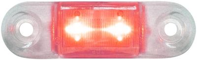 MARKER LAMP - LED CLEAR RED/RED