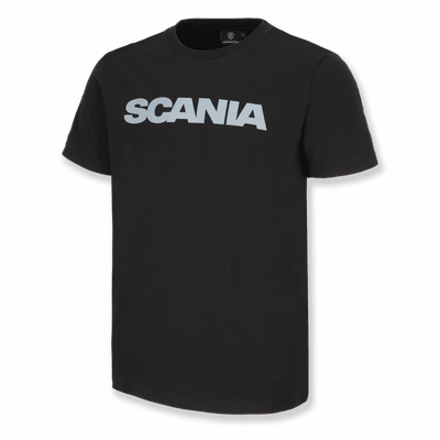 SCANIA T-SHIRT BLACK WORD MARK - XL