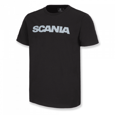 SCANIA T-SHIRT BLACK WORD MARK - XXL