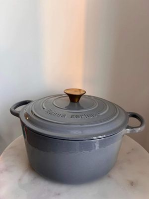 Cast Iron pot - Baby grey 5Ltr