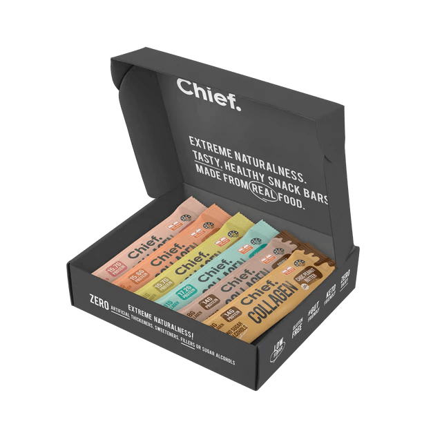 Chief Nutrition - clean snacks without the crap.