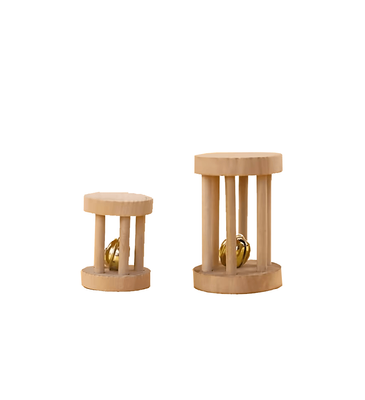 Wooden Toys with Bells (2 Pack)