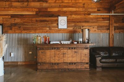 Rustic Woolpress Bar