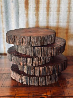 Jarrah Rustic Wooden Rounds