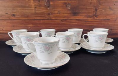 High Tea Cups + Saucers