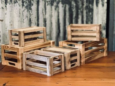 Wooden Crate - Small