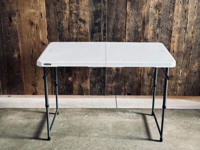 Foldable White Table