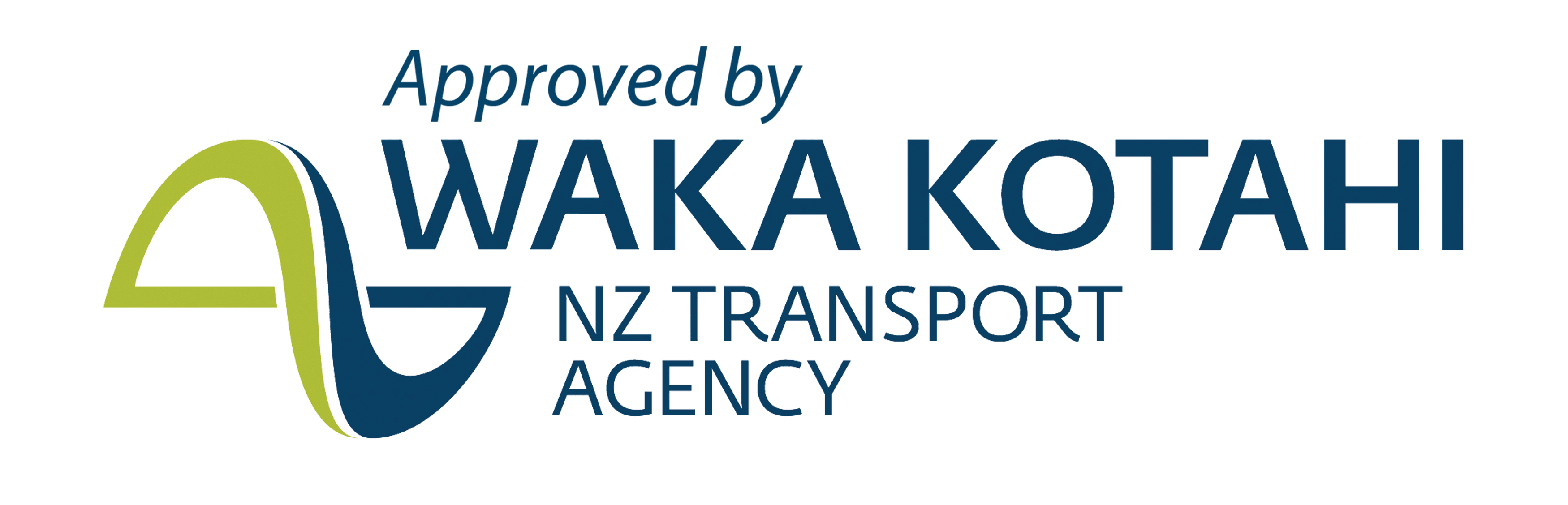 Waka Kotahi NZ Transport Agency approved logo for paperless logbook