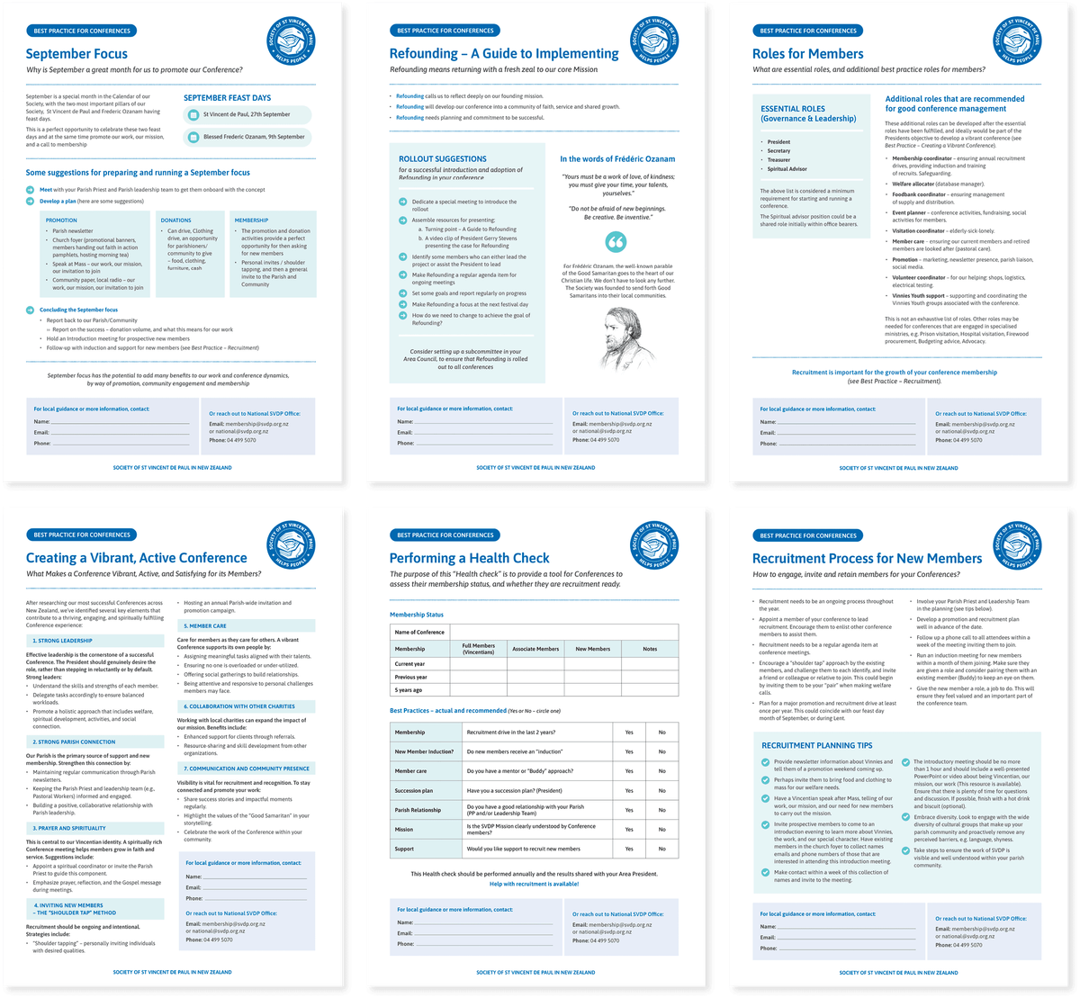 Resources For Conferences In St Vincent De Paul Canterbury resources-for-conferences-in-st-vincent-de-paul-canterbury