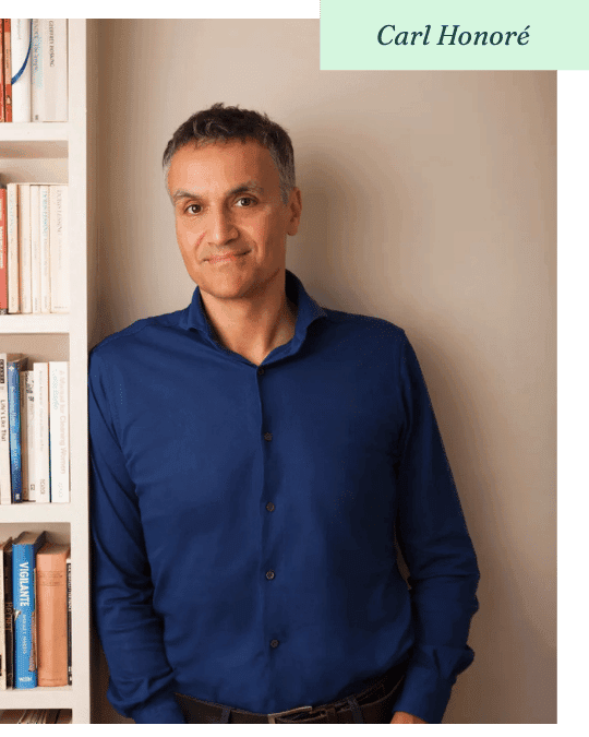 Carl Honoré, author of In Praise of Slow and advocate of the slow living movement.