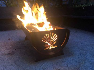 Fire Pit - Half Barrel