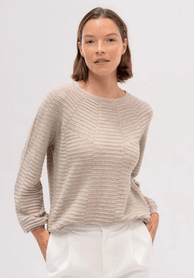 SAKI SWEATER - ALMOND