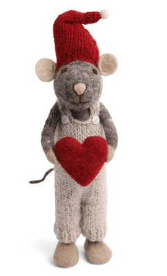 BOY MOUSE WITH HEART