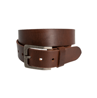 BILLY BASICS LEATHER BELT - TAN