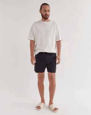 TWILL CHINO SHORT - TRUE NAVY