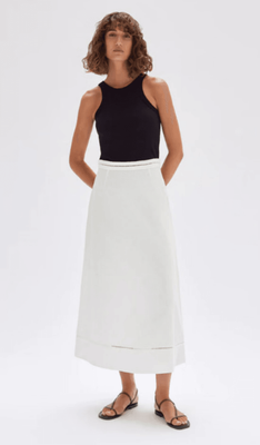 REYA SKIRT - WHITE