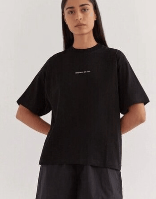 ESTABLISHED TEE - TRUE BLACK