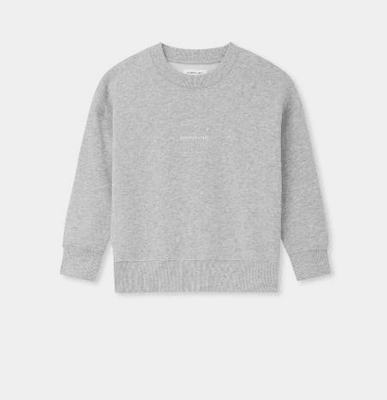 KIDS ESTABLISHED FLEECE - GREY MARL