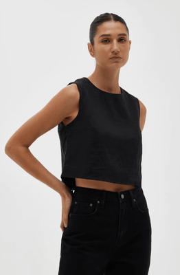 NILSA TOP - BLACK